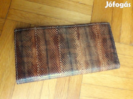 Kígyóbőr pénztárca, női tárca