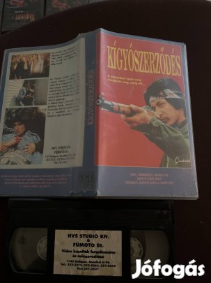 Kígyószerződés akció vhs kistok 