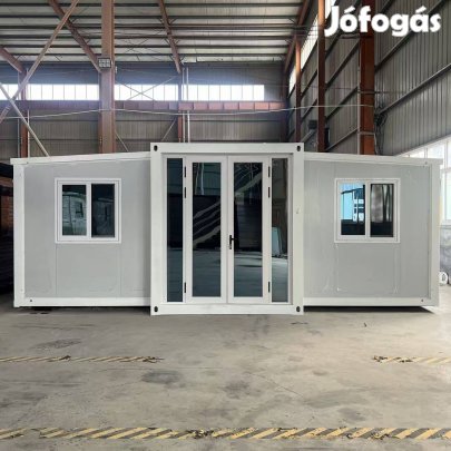 Kihajtható konténerház 35-38 m2 | Azonnal érkező | Bevezető áron!