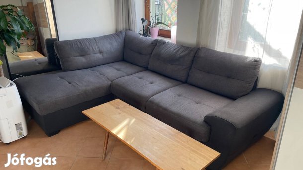 Kihúzható kanapé - L alakú, ágyazható