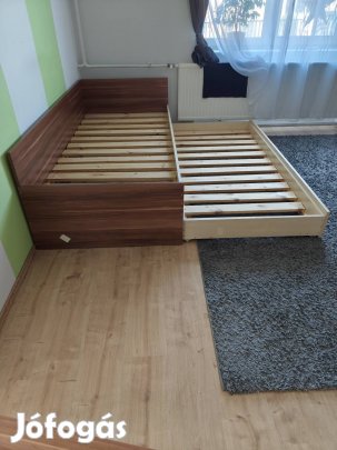 Kihúzható kanapéágy ágyráccsal 