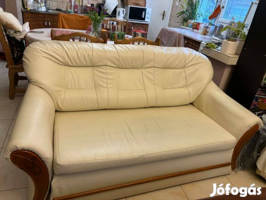 Kihúzható műbőr kanapé ülőgarnitúra