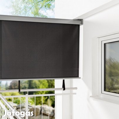 Kihúzható oldalsó napellenző, 2m*1,2M Betekintést gátló roló, Napvédő