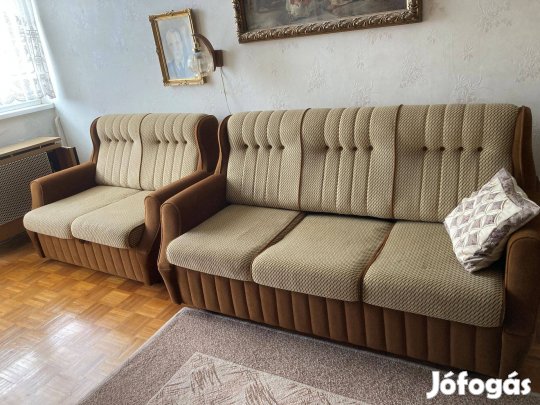 Kihúzható rekamé kanapé és ülőgarnitúra