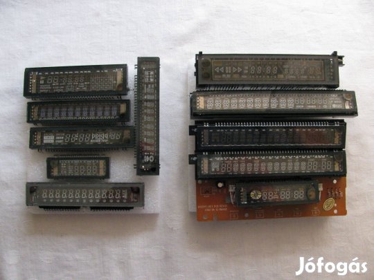 Kijelző, CD, DVD, és Video több darab