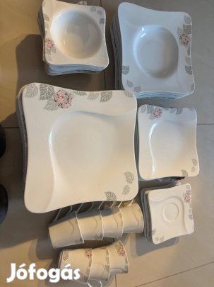 Kika Ballerina/Mäser Rhapsody Pocelán ét-és kávés készlet