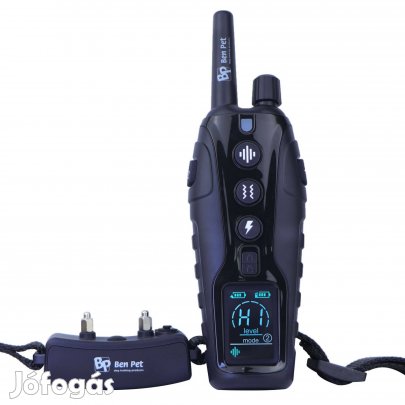 Kiképző nyakörv több funkcióval