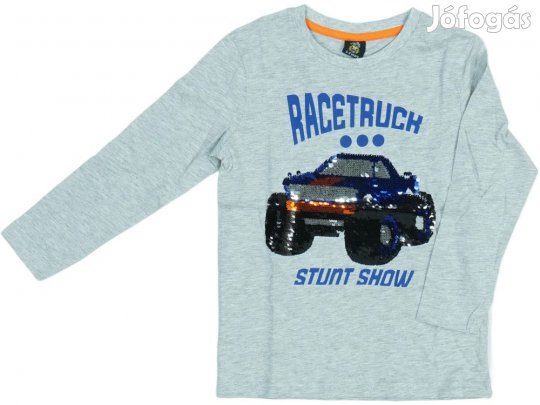 Kiki&Koko Új (címkés) Fiú Hosszú ujjú felső (Méret: 116)