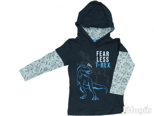 Kiki&Koko Új (címkés) Fiú Hosszú ujjú felső (Méret: 116)