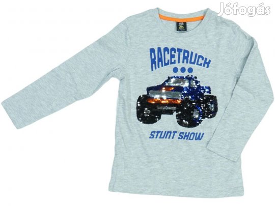 Kiki&Koko Új (címkés) Fiú Hosszú ujjú felső (Méret: 122)