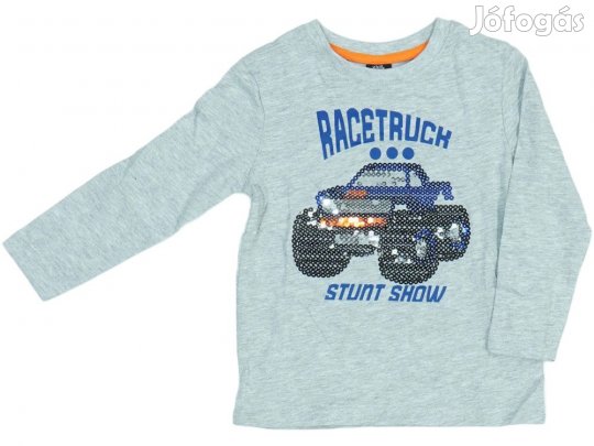 Kiki&Koko Új (címkés) Fiú Hosszú ujjú felső (Méret: 98)