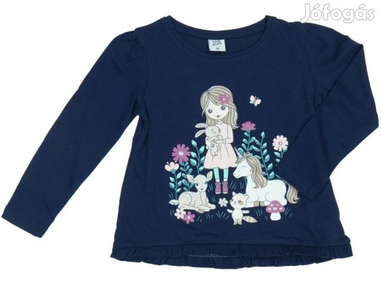 Kiki&Koko Új (címkés) Lány Hosszú ujjú felső (Méret: 98)
