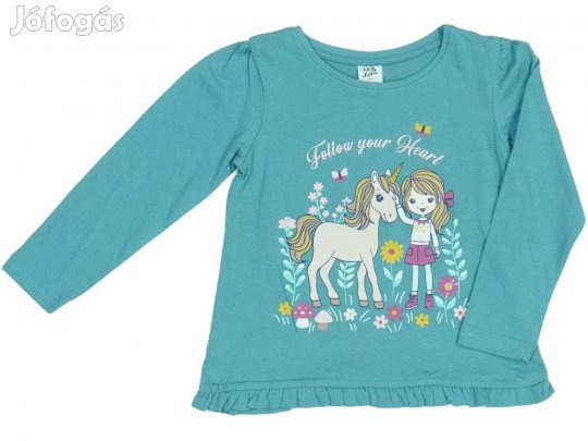 Kiki&Koko Új (címkés) Lány Hosszú ujjú felső (Méret: 98)