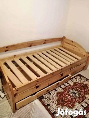 Kikol 5 fiókos borofenyő ágy
