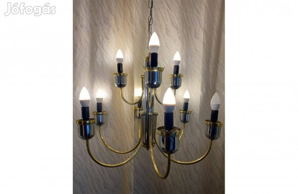 Kilenc karos csillár eladó