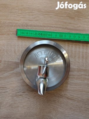 Kilner EST 1842 befőttes üvegre csavarható inox csaptelep