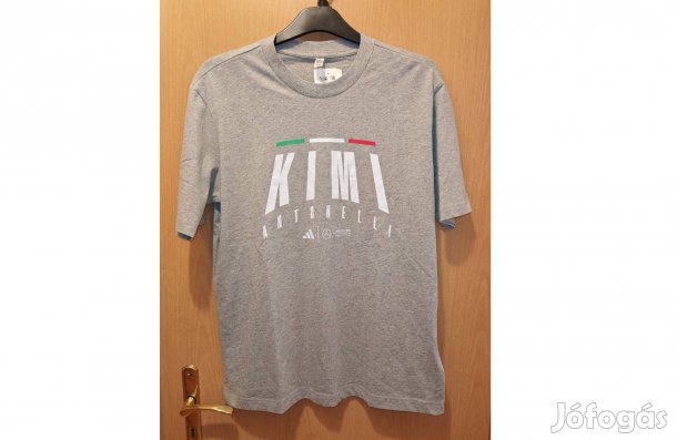 Kimi Antonelli eredeti szürke adidas Mercedes Petronas Formulaone póló