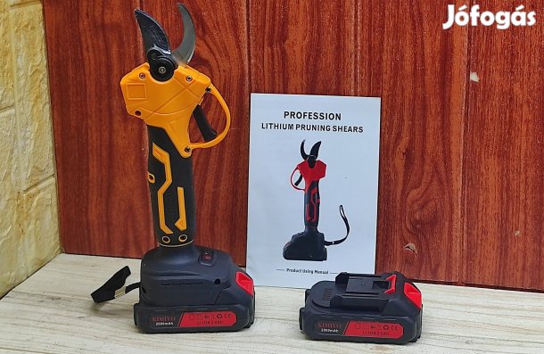 Kimiyo CH23-375 21V Lítium akkus metszőolló vágás 22-25mm vastagsághoz