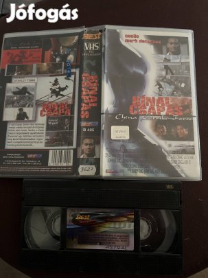 Kínai csapás akció vhs kistok 