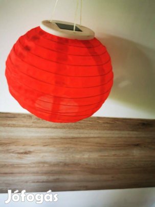 Kínai fesztivál , napelemes lámpa, 1 darab