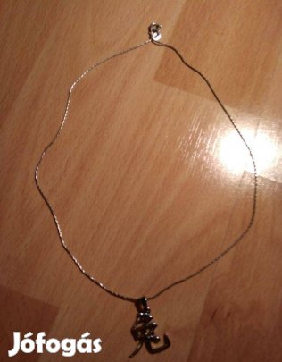 Kínai horoszkópos nyaklánc, női bizsu ékszer nyúl éve medállal