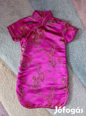 Kínai japán pink jelmez 4-es