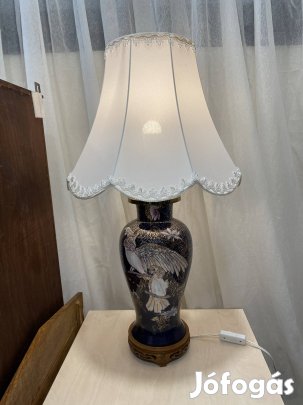 Kínai nagyméretű porcelán asztali lámpa