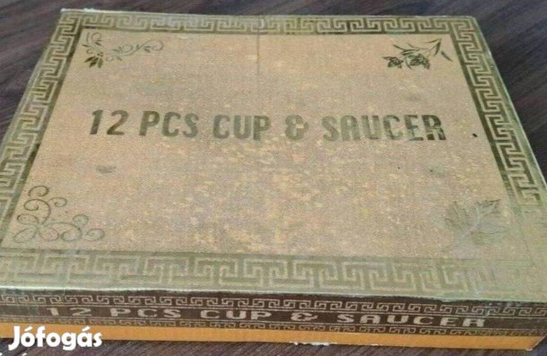 Kínai porcelán kávéskészlet