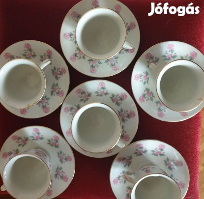 Kinai porcelán mokkás készlet eladó