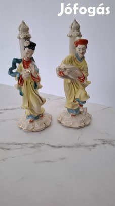Kínai porcelan szobor pár