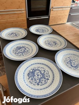 Kinai rizsmintás porcelán teljes készlet
