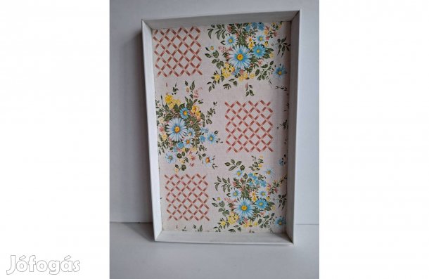 Kínáló fa tál, tálca 45*29 cm