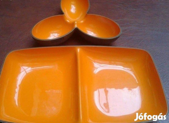 Kínáló tál tálca Új bambusz 2 db