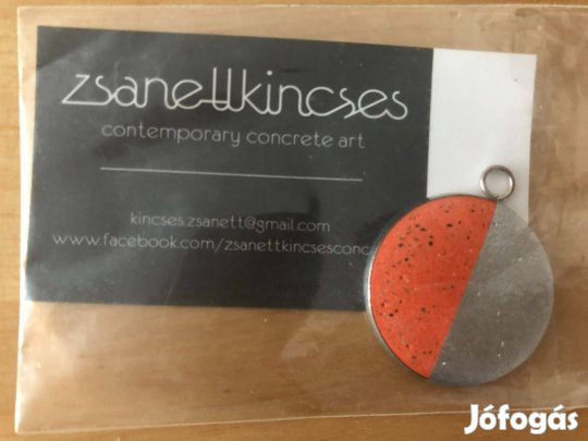 Kincses Zsanett (artandlove.hu) kortárs ékszertervező medál