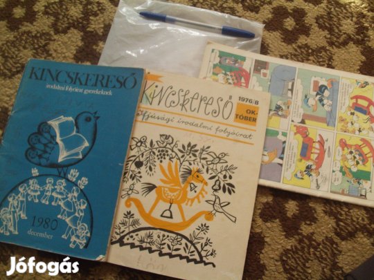 Kincskereső ifjusági folyóirat 2db /1976, 1980