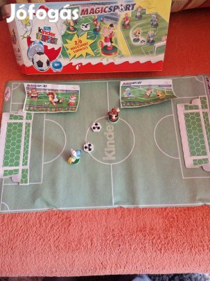Kinder Magic Sport mágneses gombfoci, eredeti dobozában ritka!!!!