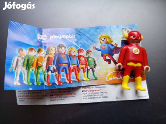 Kinder Playmobil (Villám/The Flash) figura