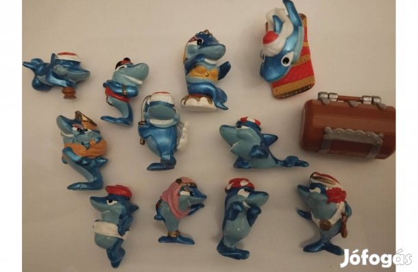 Kinder Surprise / cápák készlet