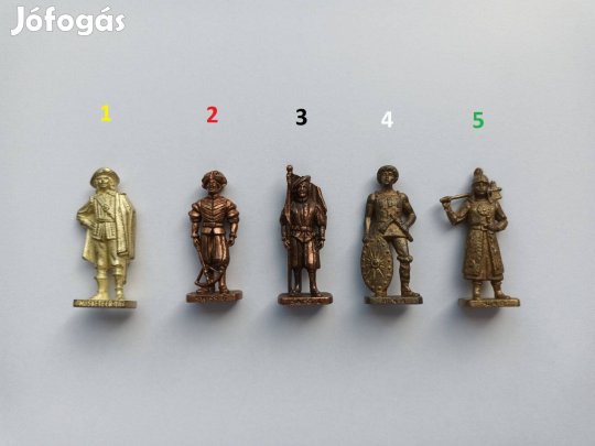 Kinder figura fém katona katonák