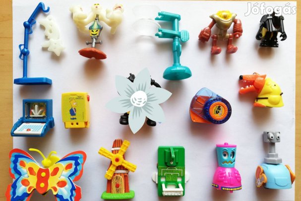 Kinder figura összerakós