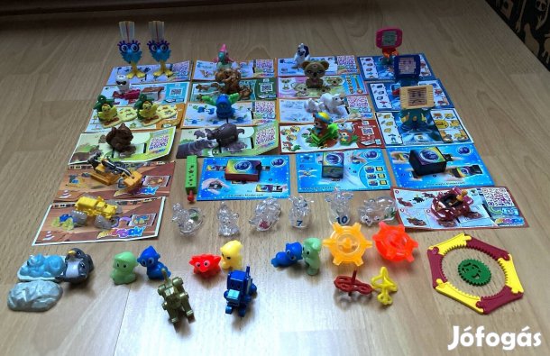 Kinder figurák 40 db csomagban