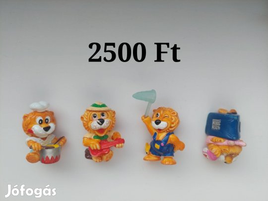 Kinder figurák - Oroszlánok 