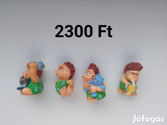 Kinder figurák - Ősemberek