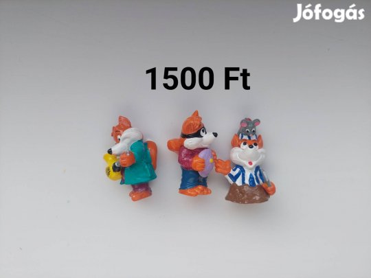 Kinder figurák - Rókák 