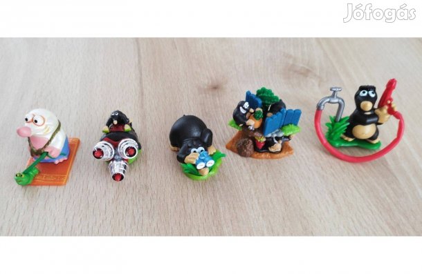 Kinder figurák - Vakond küldetés 5 darab