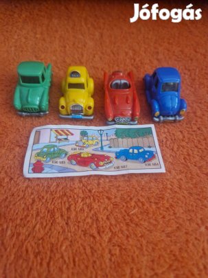 Kinder kisautó sorozat papírjával 1996-os