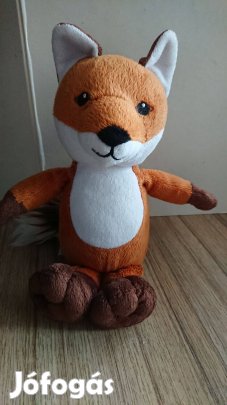 Kinder plüss róka, ritkaság, 25 cm -es eladó