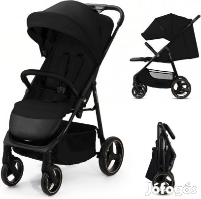 Kinderkraft TRIG 3 babakocsi 0-22 kg -ig- fekete, OUTLET termék