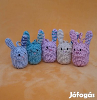 Kinderre horgolt nyuszik