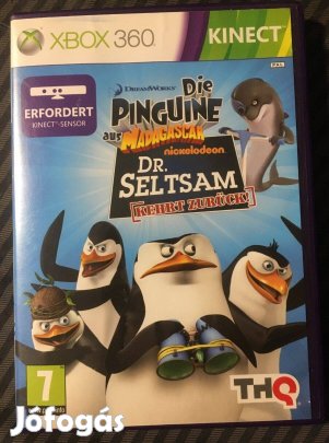 Kinect A Madagascar Pingvinjei Gyári Xbox 360 Játék akár féláron